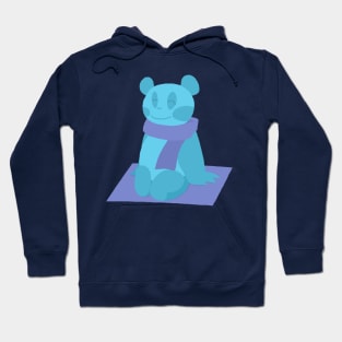 Little Blue Panda Hoodie